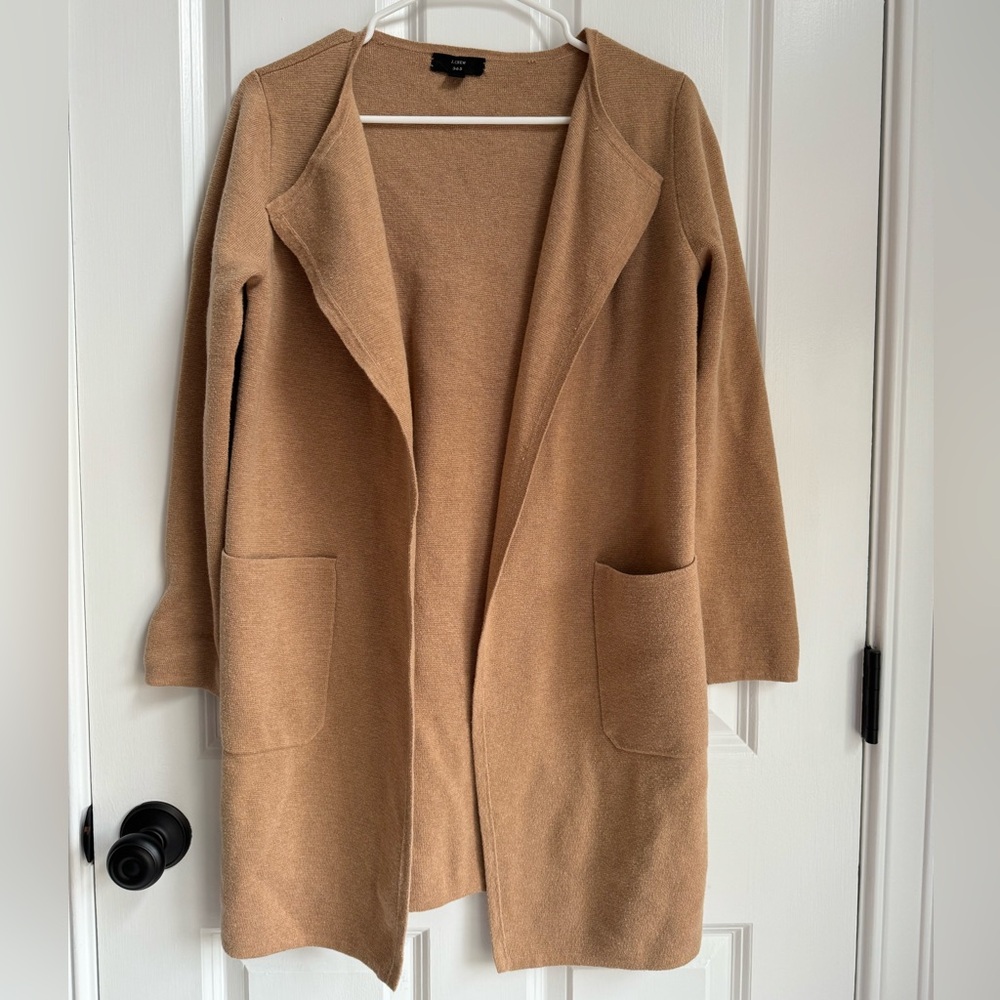 JCrew Mid-length sweater coat